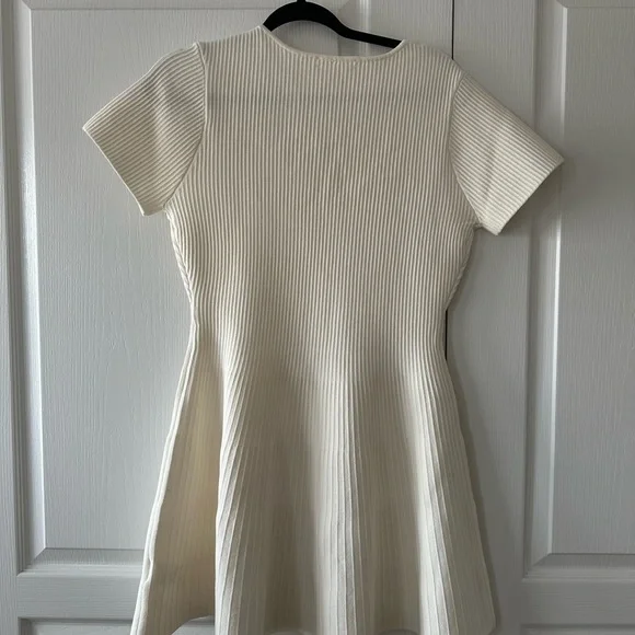 OAK + FORT Ribbed Short Sleeve Mini Dress - Picture 4 of 4